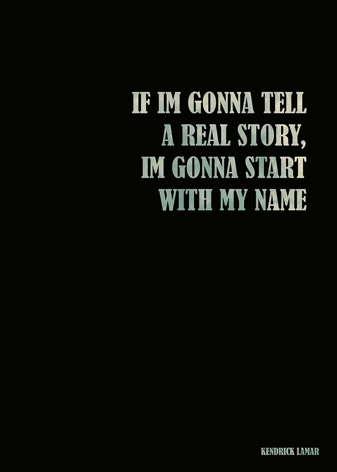 Kendrick Lamar - Quote