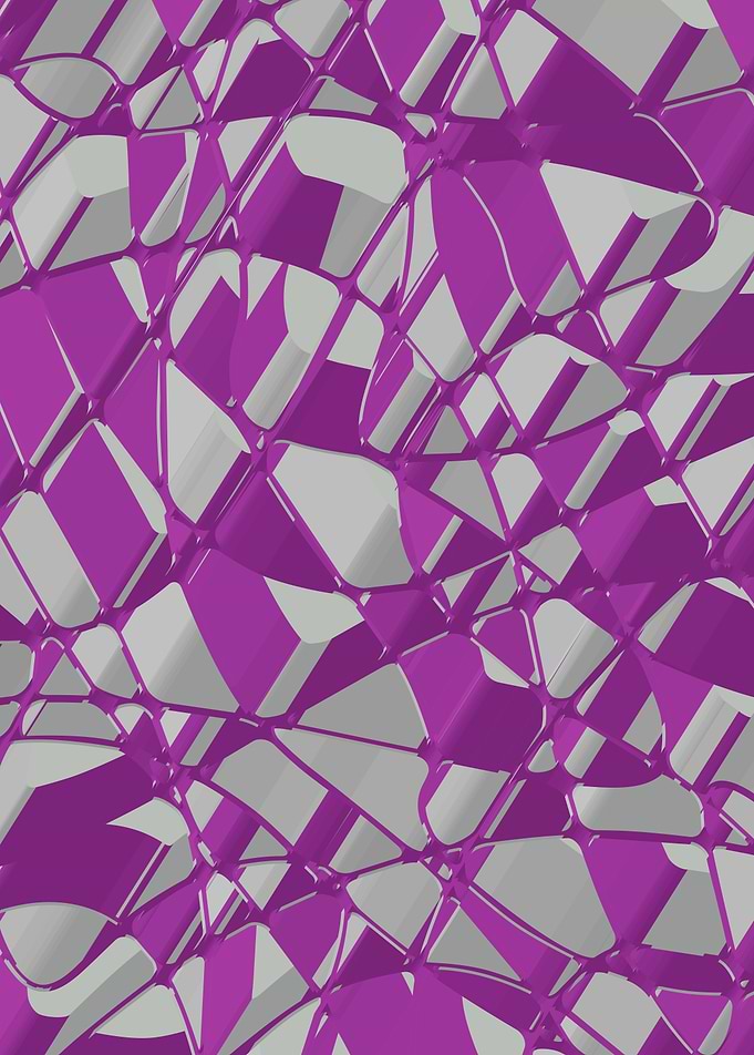 3D Abstract Futuristic Background III