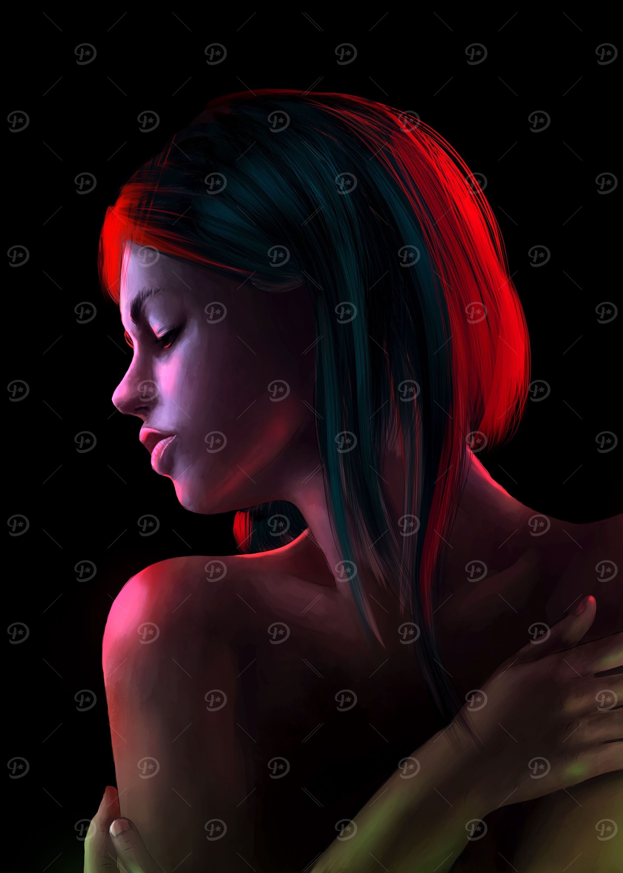 Red in The Dark