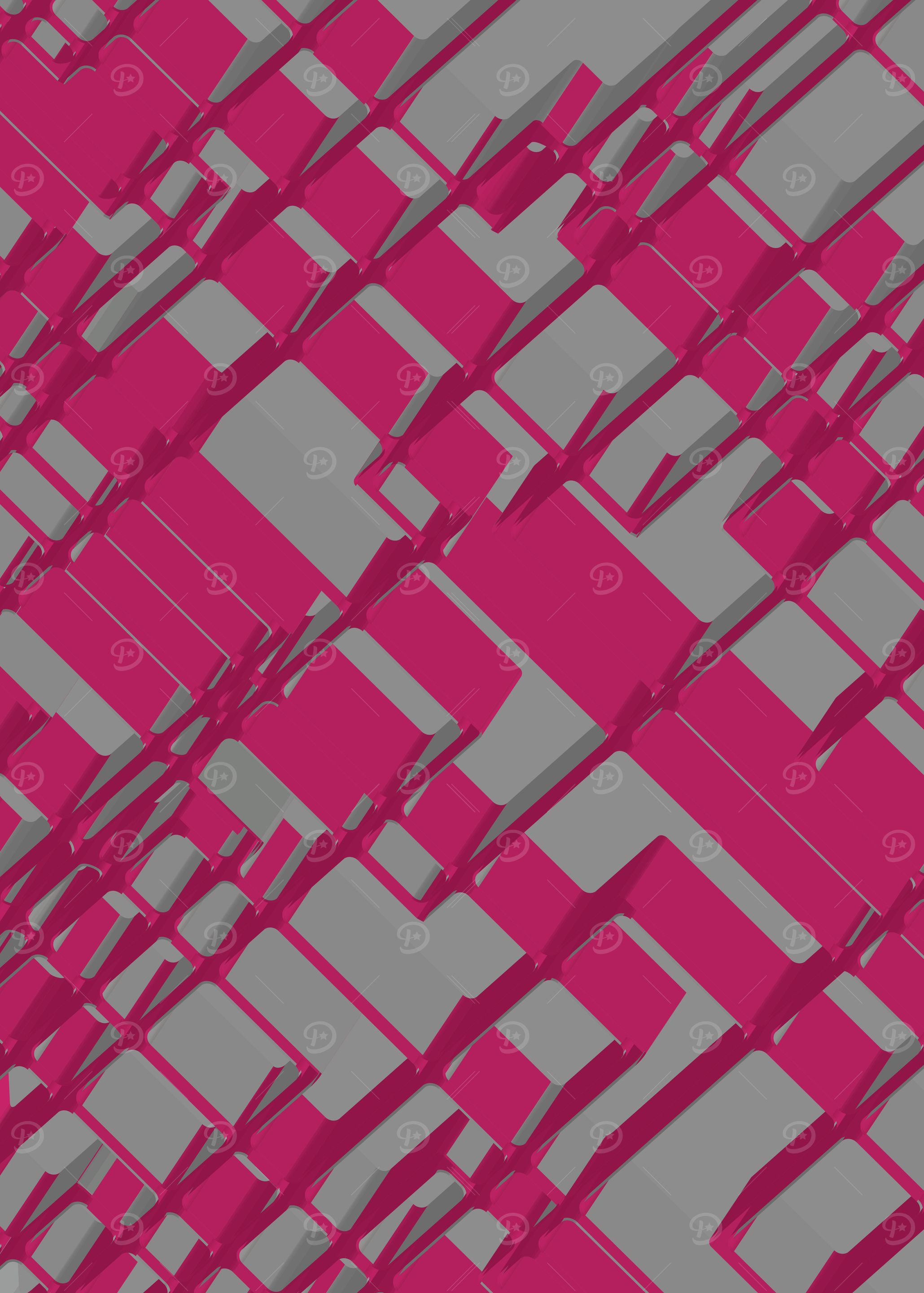3D Abstract Futuristic Background II