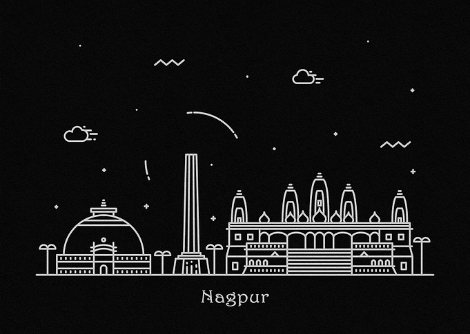 Nagpur Skyline, India