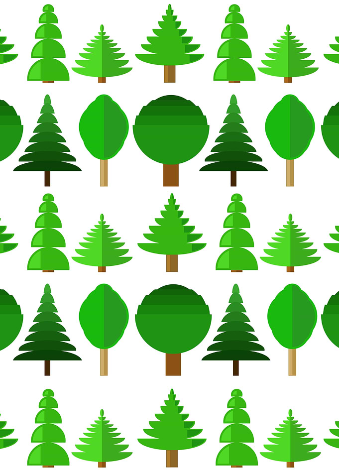Graphic art trees