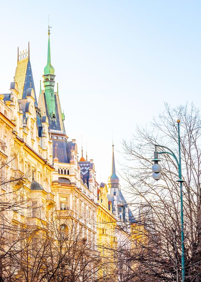 Buildings in Prague