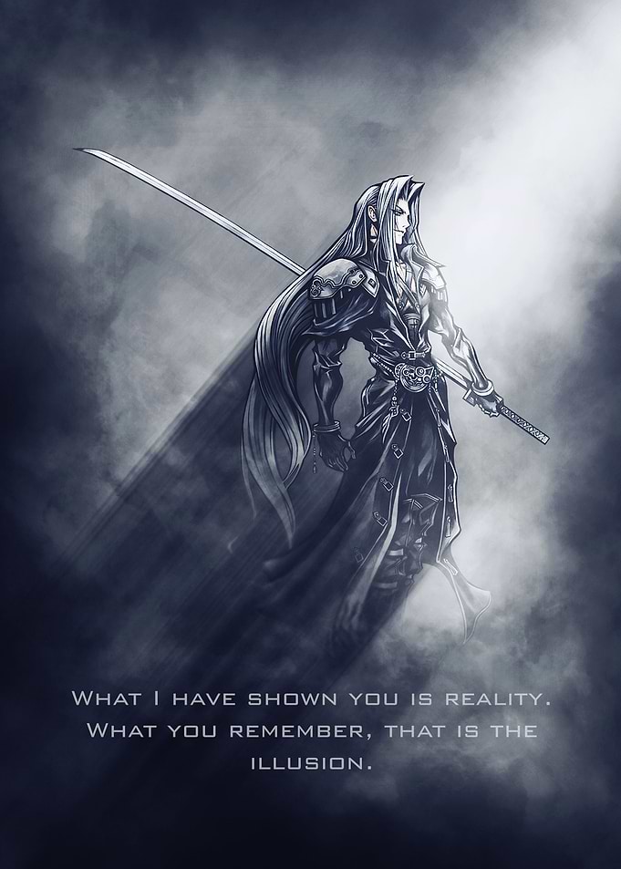 Sephiroth / Final Fantasy / Tagline
