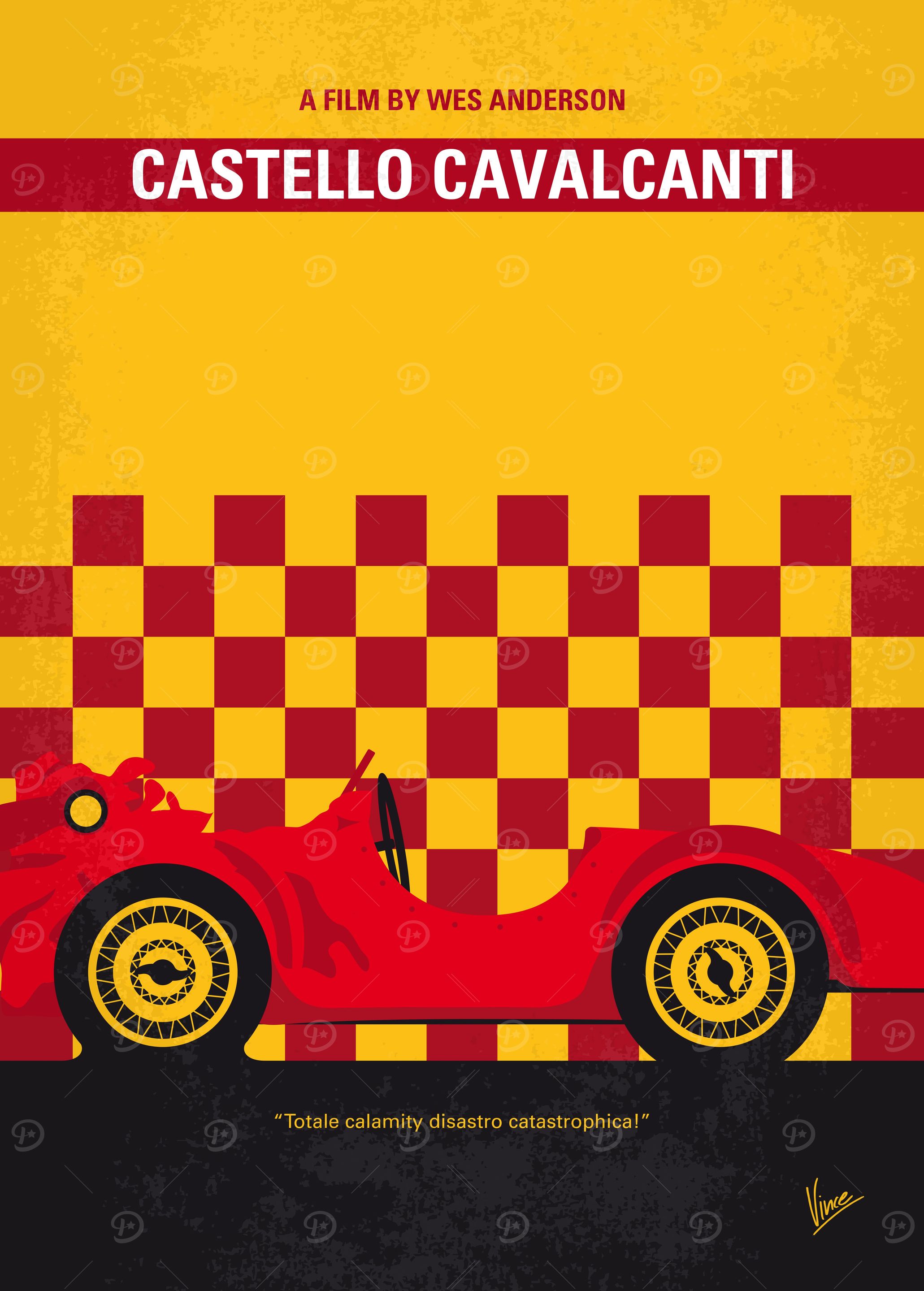 No927 My CASTELLO CAVALCANTI minimal movie poster