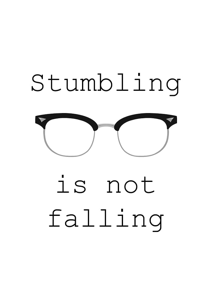 Malcolm X stumbling quote