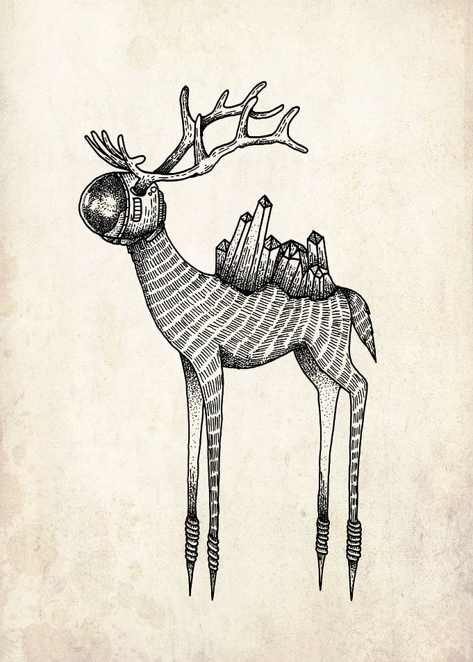 Deer in Space