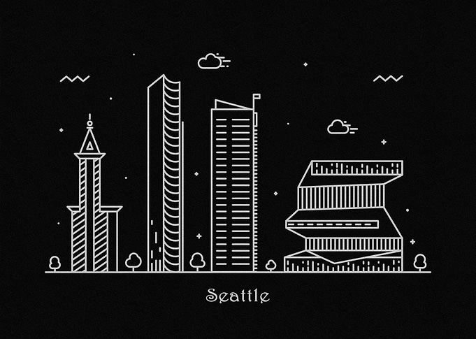 Seattle Skyline, USA