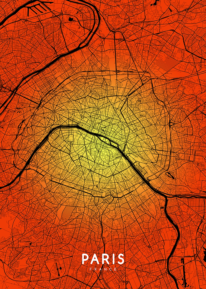 Paris map