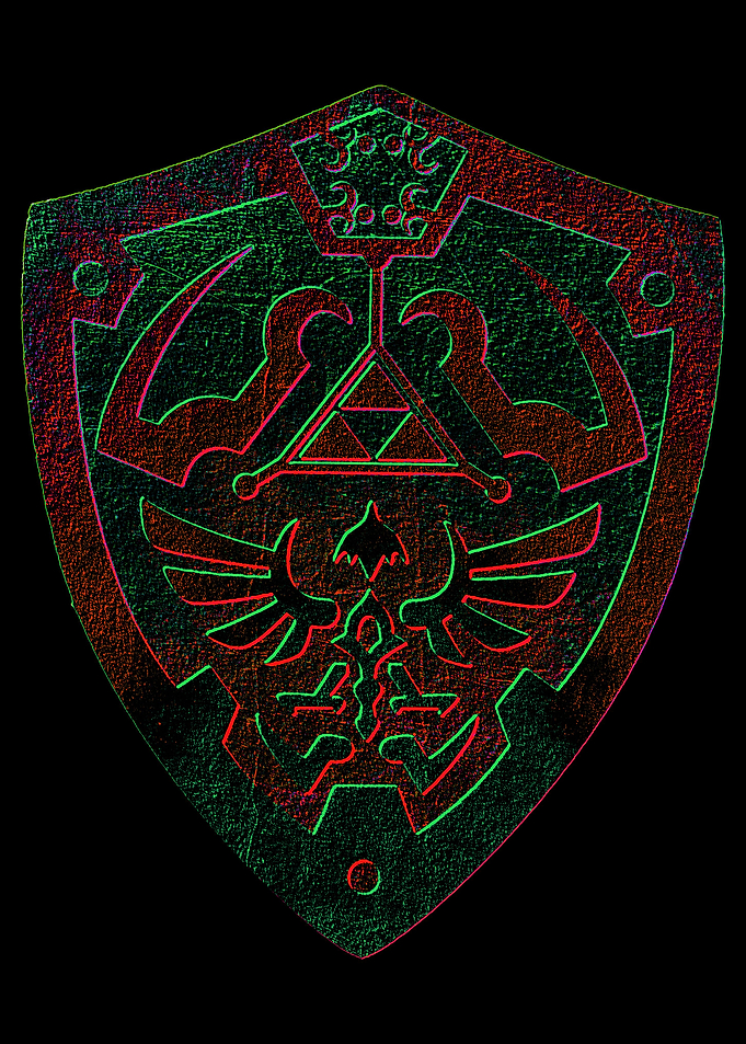 Zelda Retro Shield 6