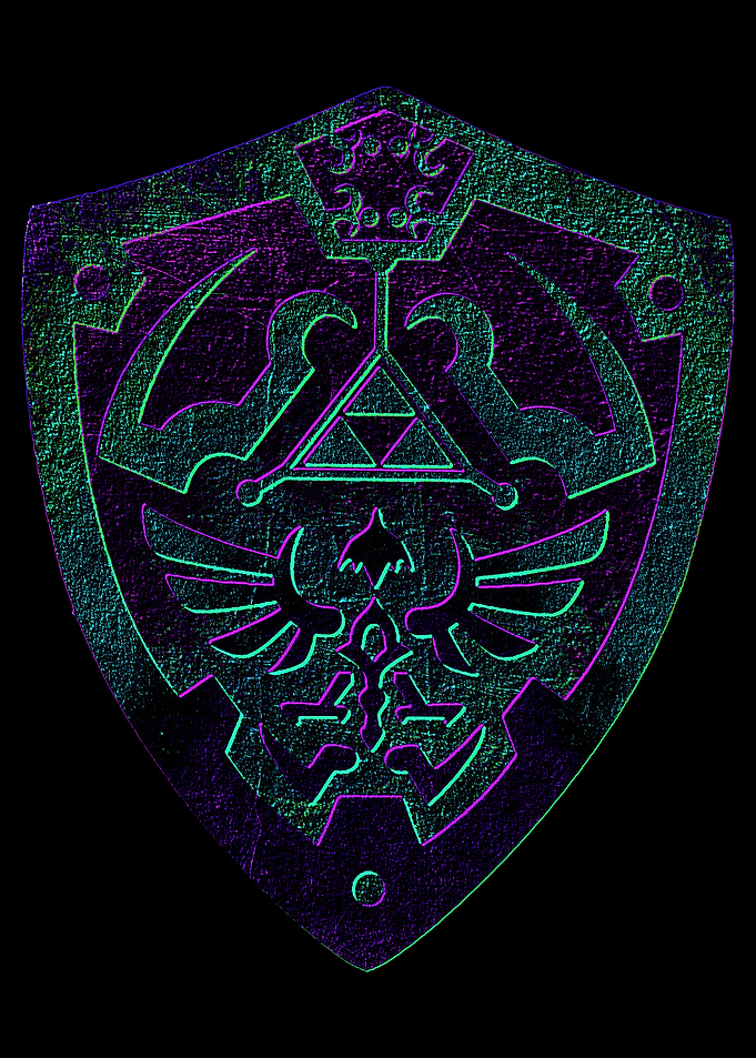 Zelda Retro Shield 7