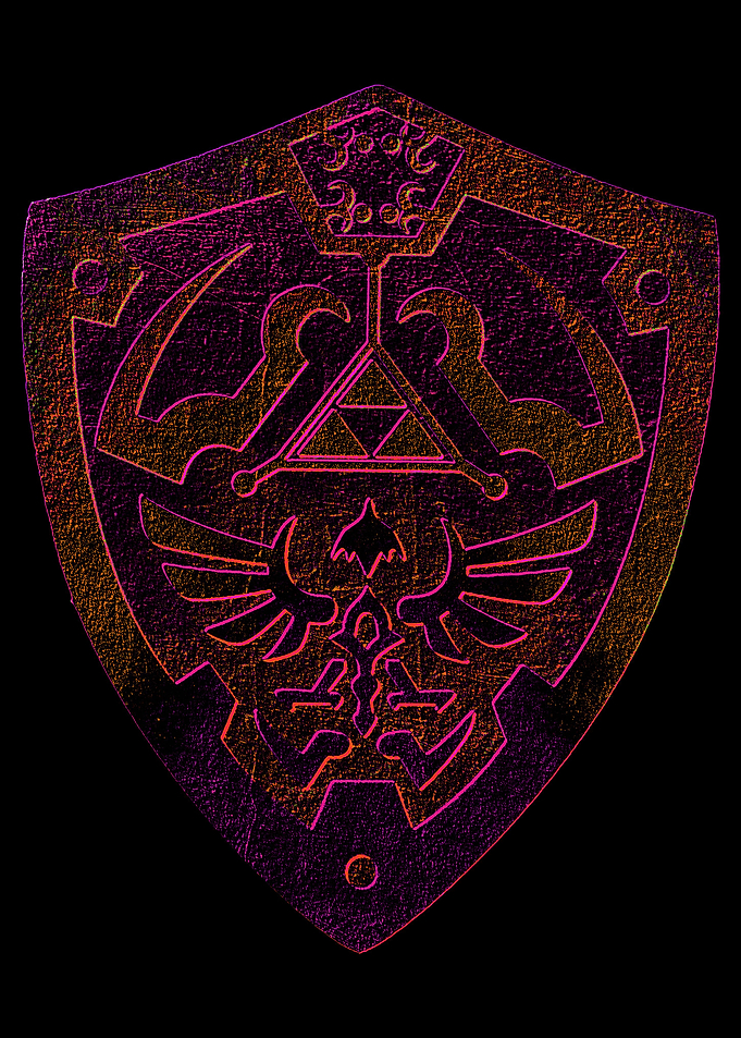 Zelda Retro Shield 8