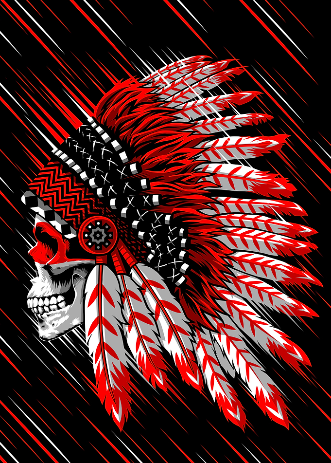 Indian Chief Skull