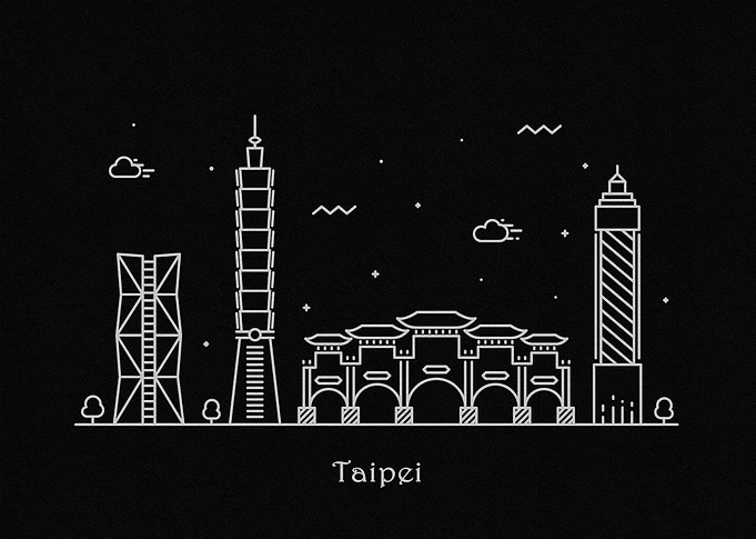 Taipei Skyline, Taiwan