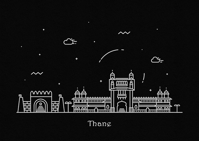 Thane Skyline, India