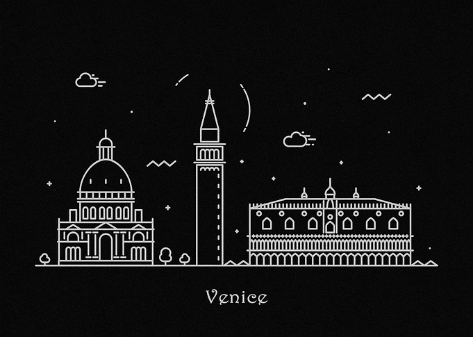 Venice Skyline, Italy