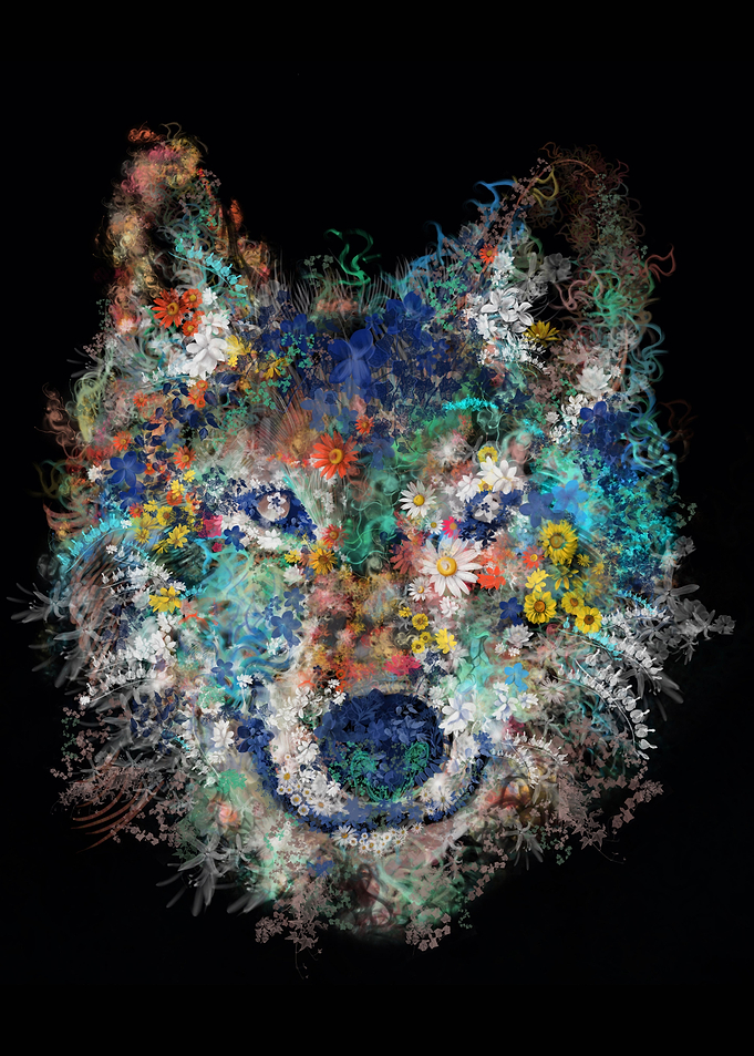 floral wolf