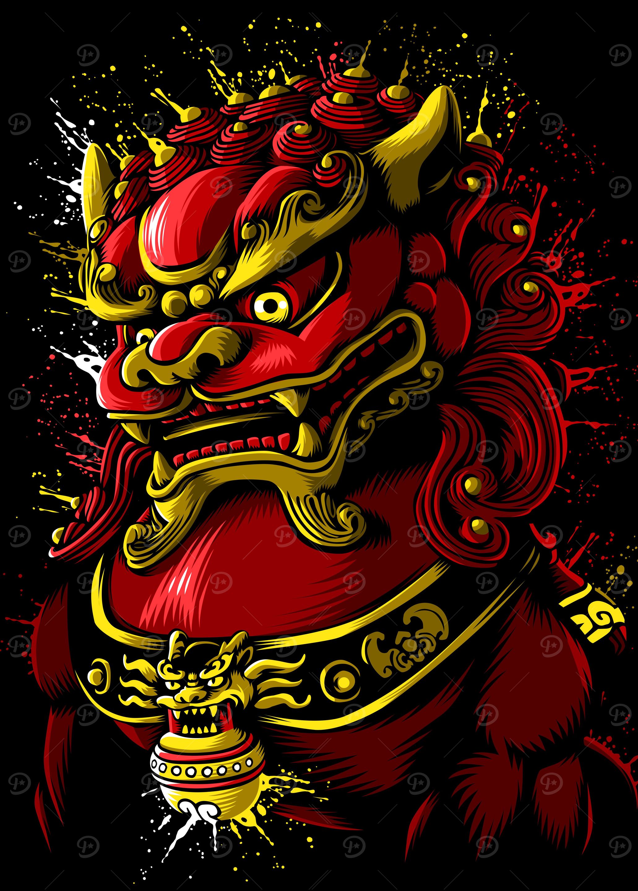 Chinese Blood Dragon