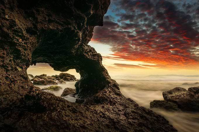 Rocky Sunset