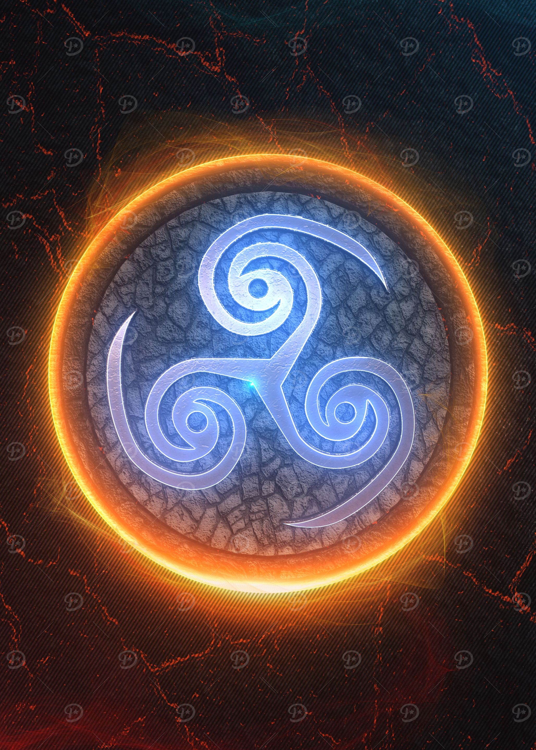 3D Hellblade Emblem