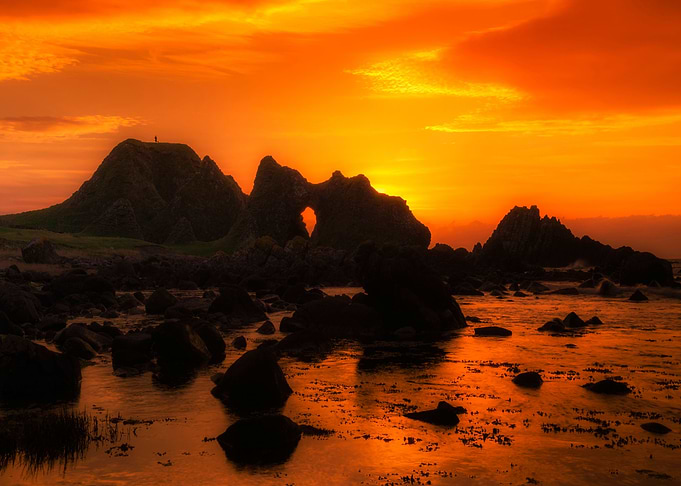 Rocky Sunset