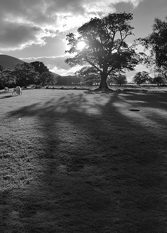 Cwm Llwch At Sunset