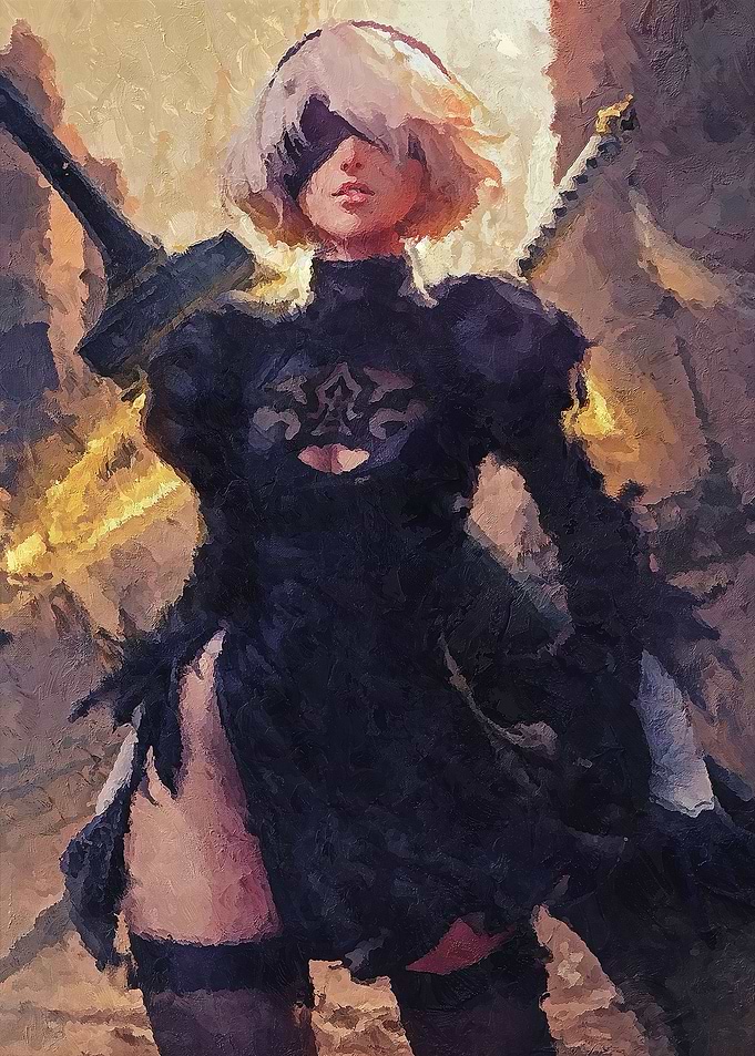 Nier Automata / Canvas Paintings