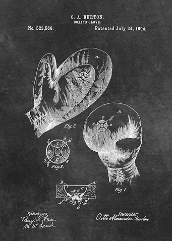 1894 Burton Boxing Glove