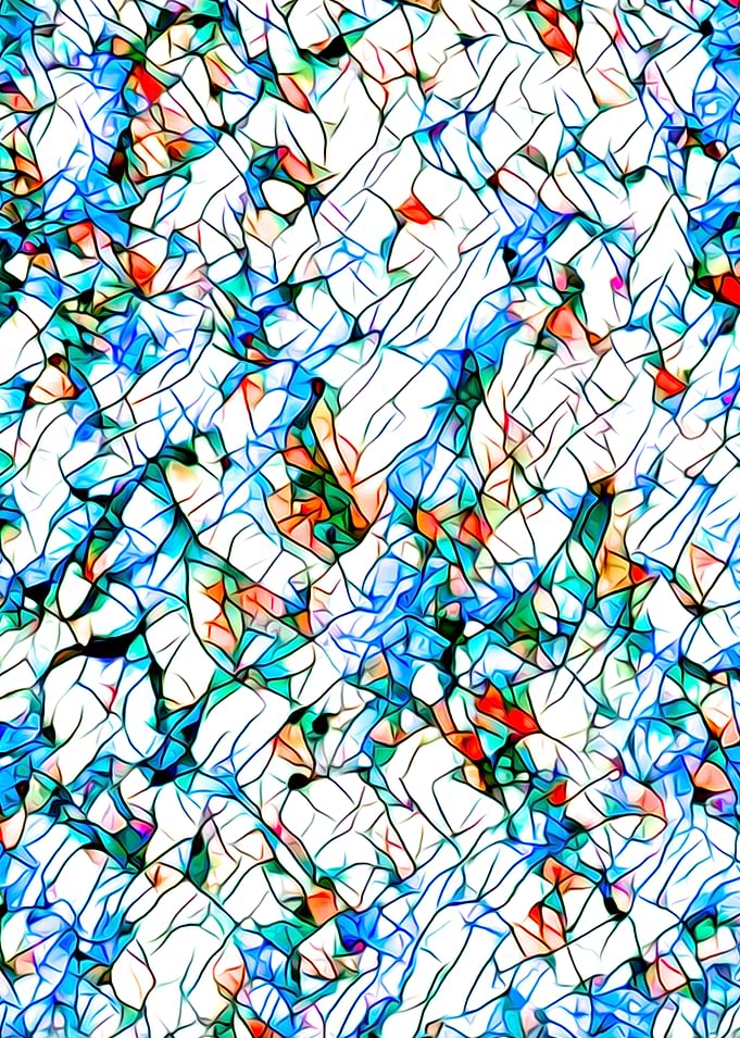 Glass stain mosaic 1 - abstract