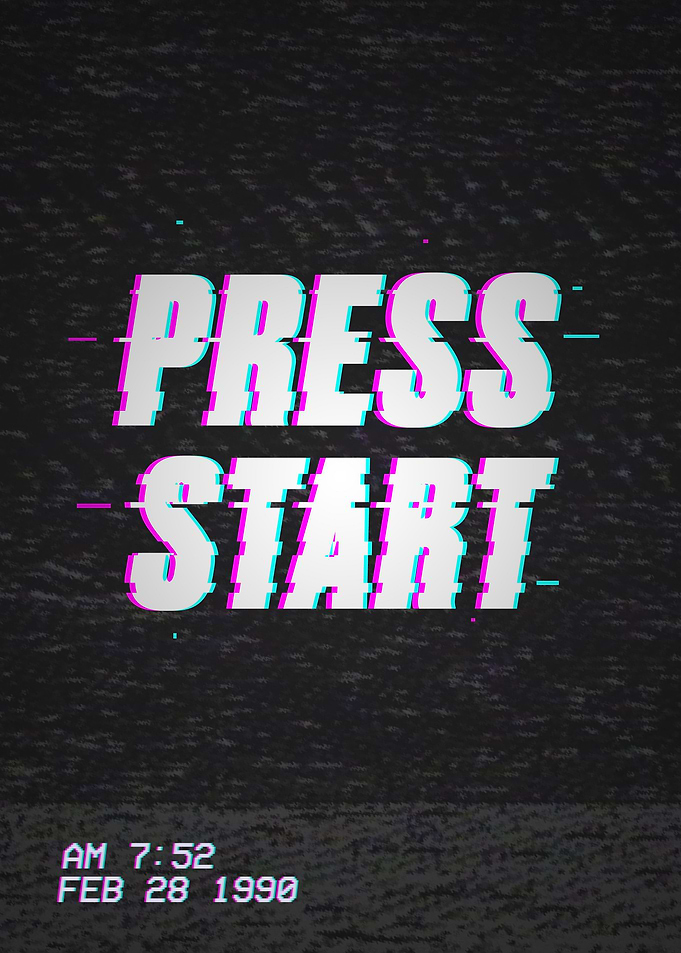 VHS-08. Press Start.