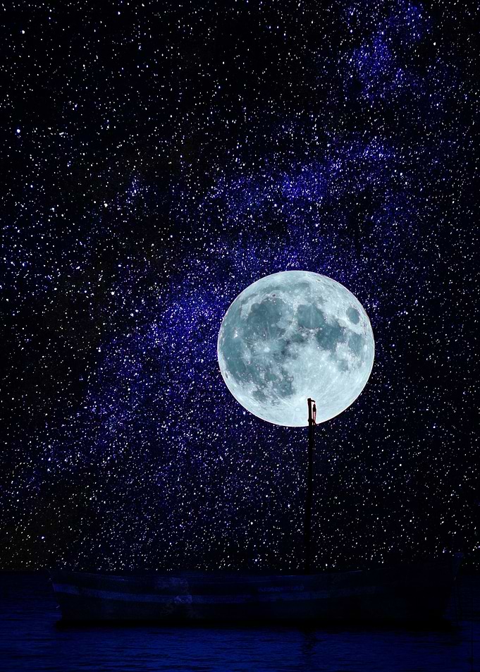 inspiration in the light of the moon