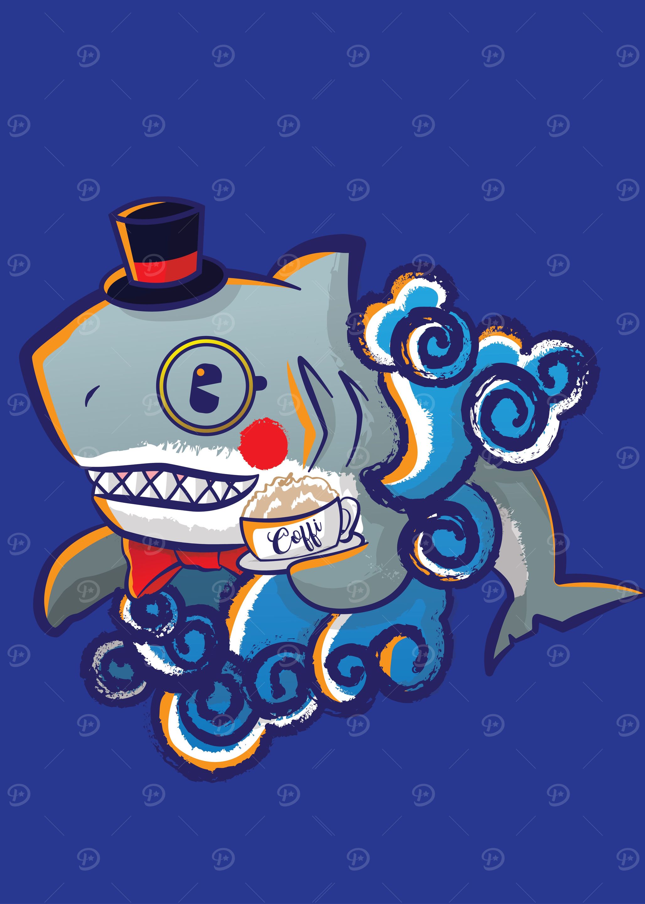 The Shark Bartender Coffe Cream