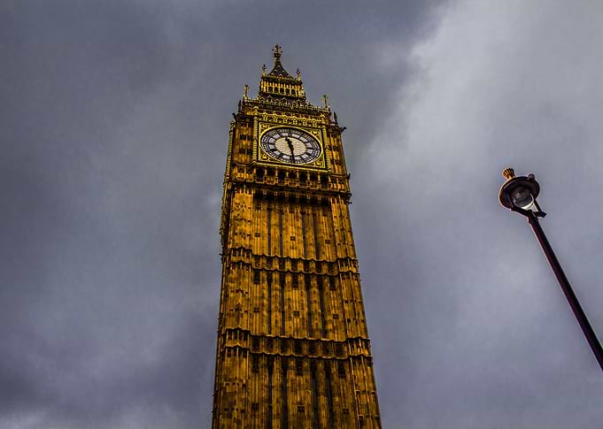 The powerfull BigBen London, U.K.