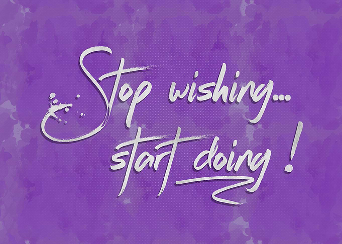 TEXT ART Start doing