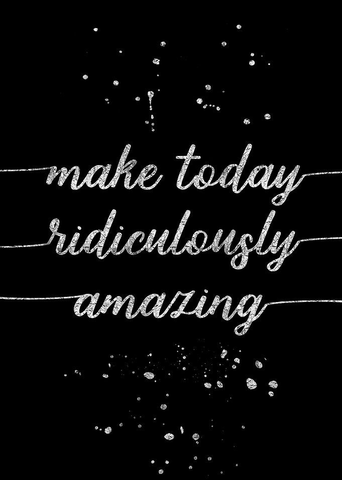 TEXT ART SILVER Amazing