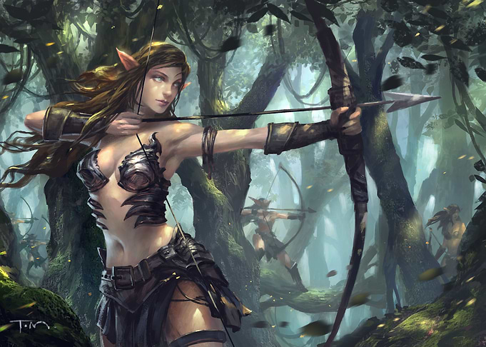 Elves hunter