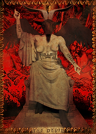 Baphomet Tarot Card