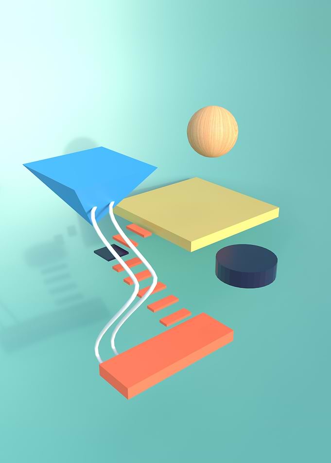 floating shape
