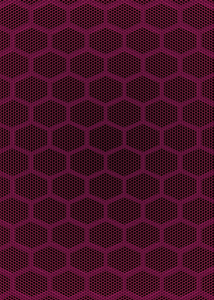 Pink Honeycomb