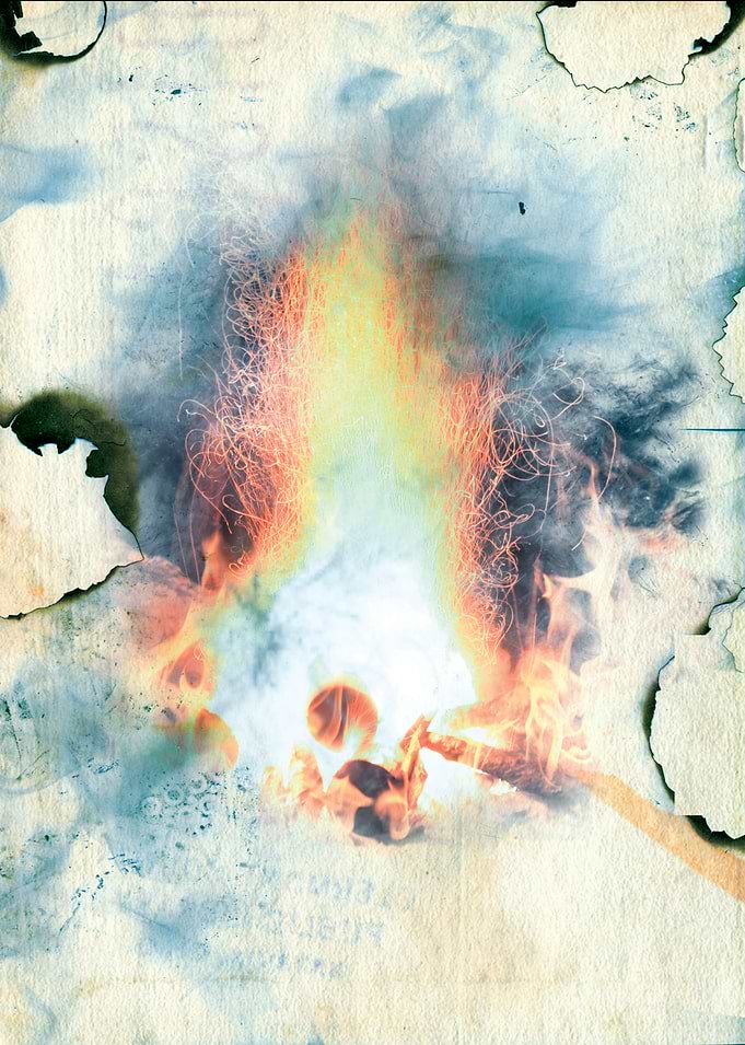 Burnt Parchment II