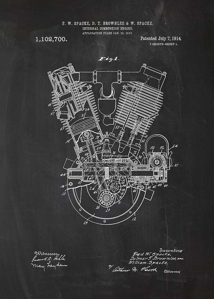 1914 Combustion Engine