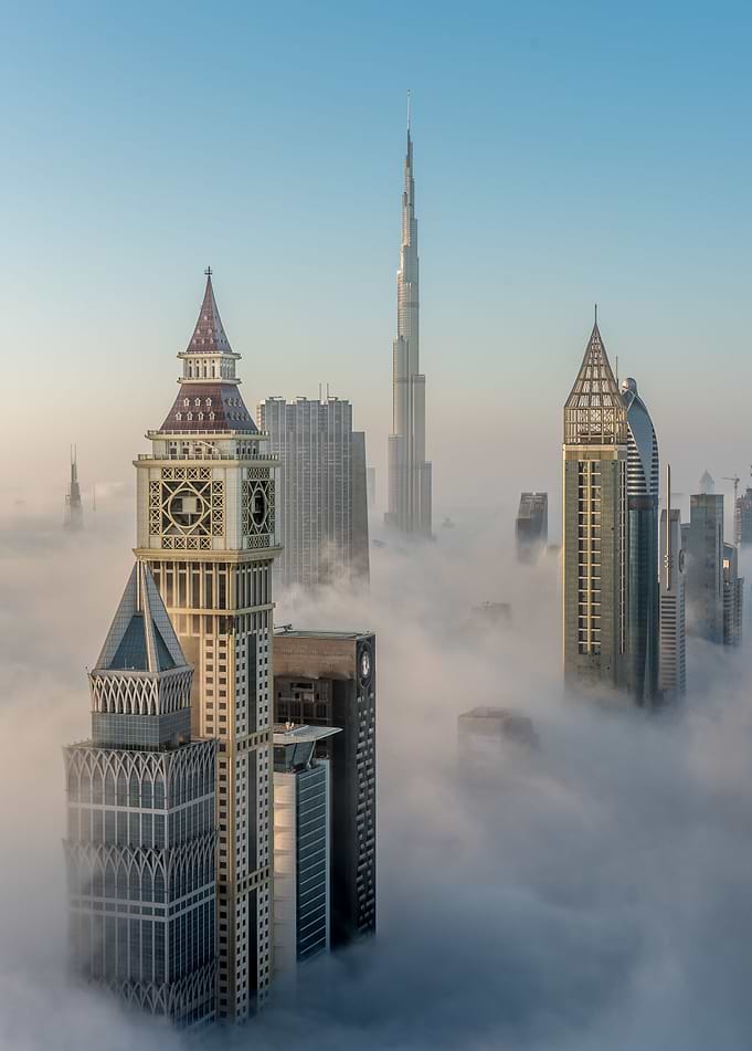 Dubai Above the clouds