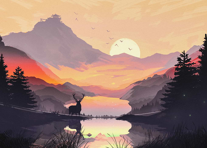Deer - coffeetime