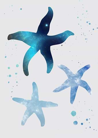 Starfish nebulas