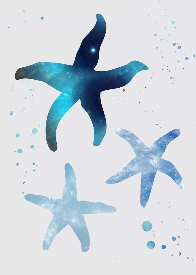 Starfish nebulas
