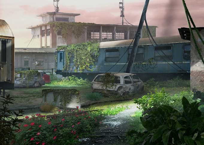 Train overgrowth