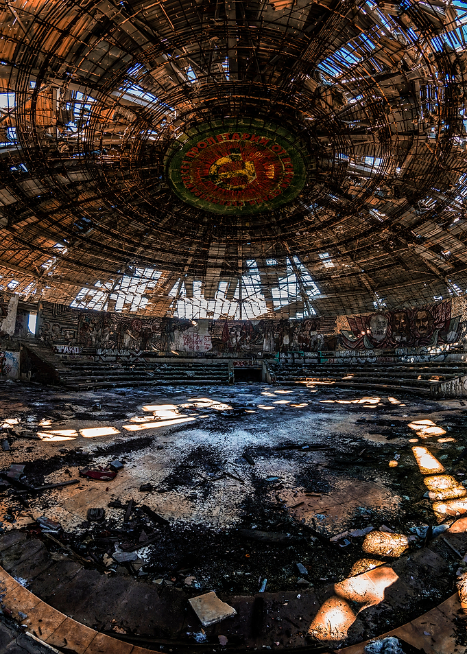 Buzludha monument - sealed forever