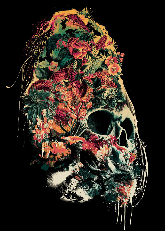 Snake and Skull