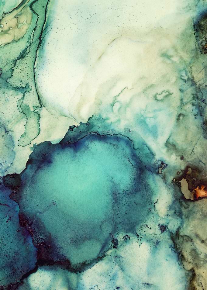Teal Abstract