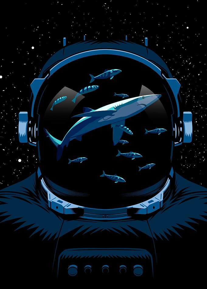 Aquarium Astronaut